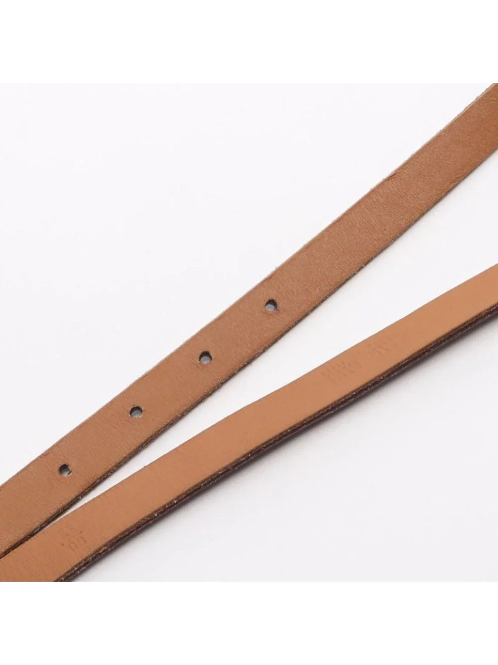 Miu Miu Belt Gold Leather